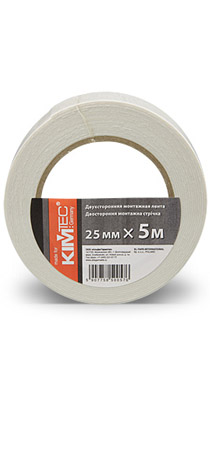 Лента KIM TEC  двухсторонняя монтажная 25 мм x 5м 07-03-45 