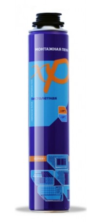Пена пистолетная  xP, 600 г, всесезонная 01-01-38