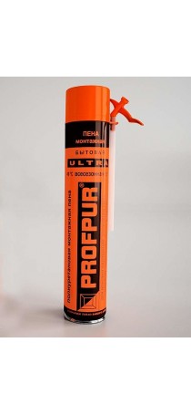 Пена монтажная бытовая PROFPUR ultra всесезонная, 750 мл 01-02-17