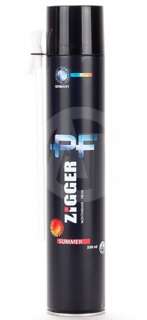 Пена монтажная ZIGGER PF летняя, 500мл  01-03-51