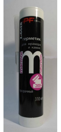 Герметик для мрамора и камня бесцветный  ZIGGER PF 310мл 02-02-11