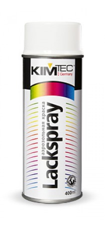 Краска-спрей аэрозольная KIM TEC 400 мл матовая черная 11-01-04
