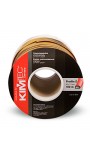 Уплотнитель KIM TEC D-профиль 100 м (9мм x 8мм) коричневый (50х2) п/м 04-14-04