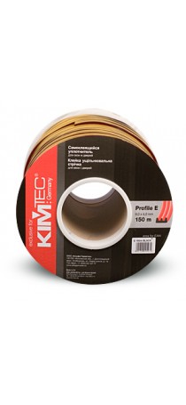 Уплотнитель KIM TEC E-профиль 150 м (9 мм x 4 мм) коричневый (75х2) п/м 04-14-10