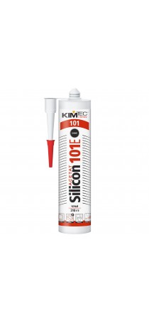 Герметик силиконовый KIM TEC Silicon 101Е 310 мл черный 02-01-44