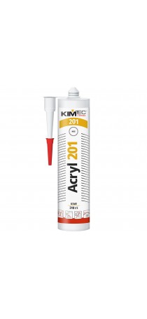 Герметик акриловый KIM TEC Acryl 201 310 мл белый 02-04-71