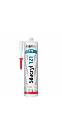 Герметик акриловый KIM TEC Silacryl 121 310 мл бесцветный 02-04-73