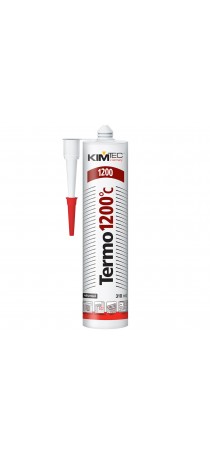 Герметик силиконовый KIM TEC Тermo 1200C 310 мл черный 02-07-01